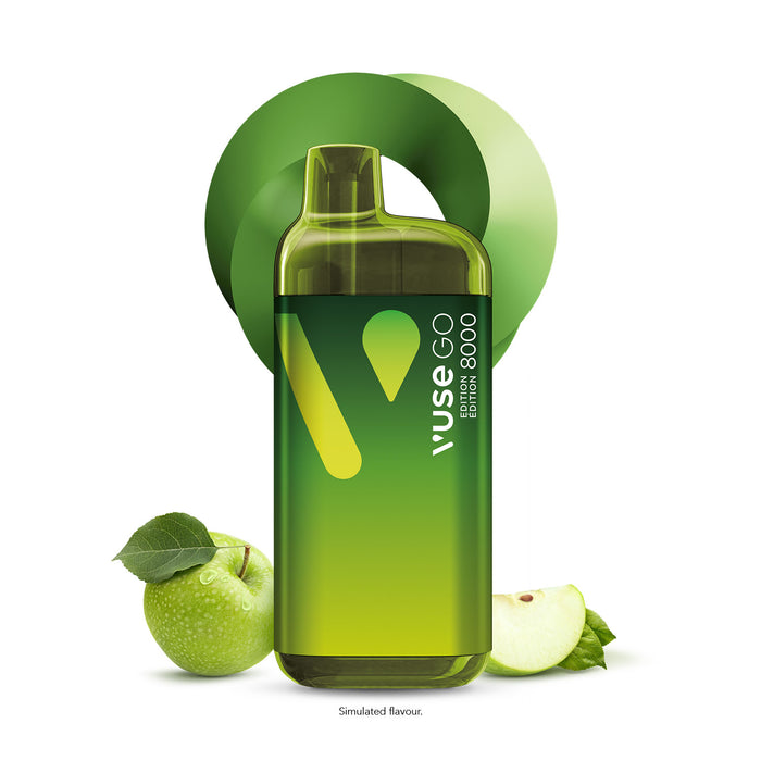 Vuse GO Edition 8000 - Green Apple 20mg