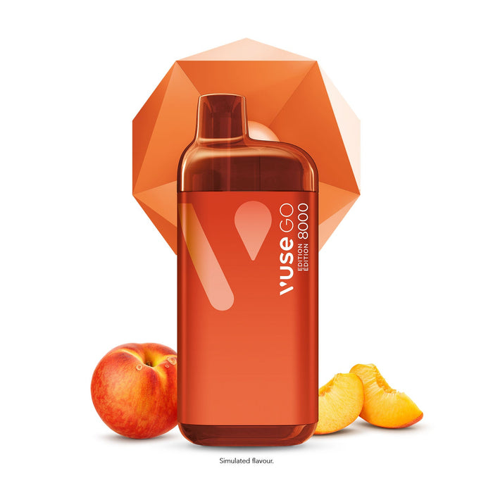 Vuse GO Edition 8000 - Peach 20mg
