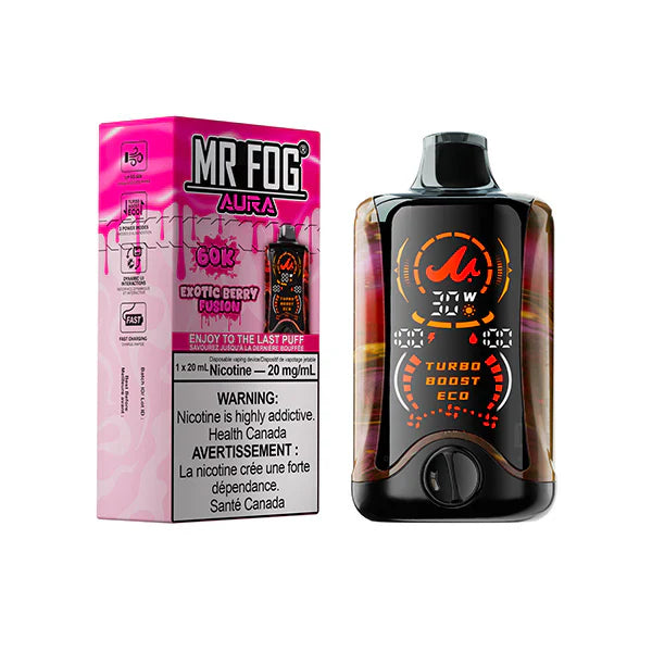 Mr. Fog Aura 60K Disposable - Exotic Berry Fusion 20mg