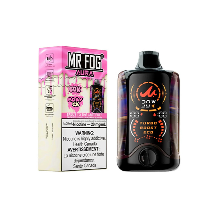 Mr. Fog Aura 60K Disposable - Bday CK 20mg