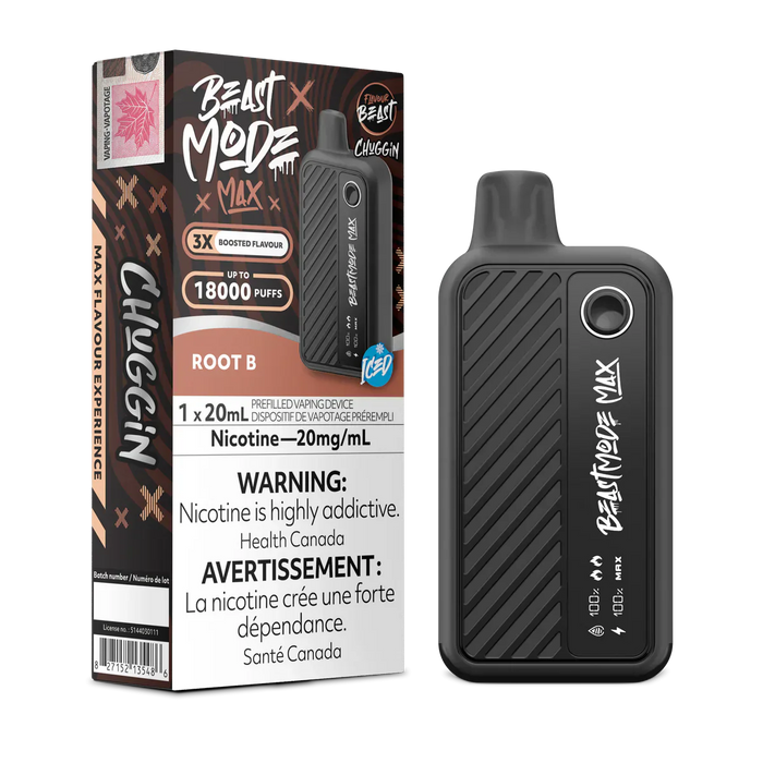 Flavour Beast Beast Mode Max 18K - Chuggin' Root B 20mg