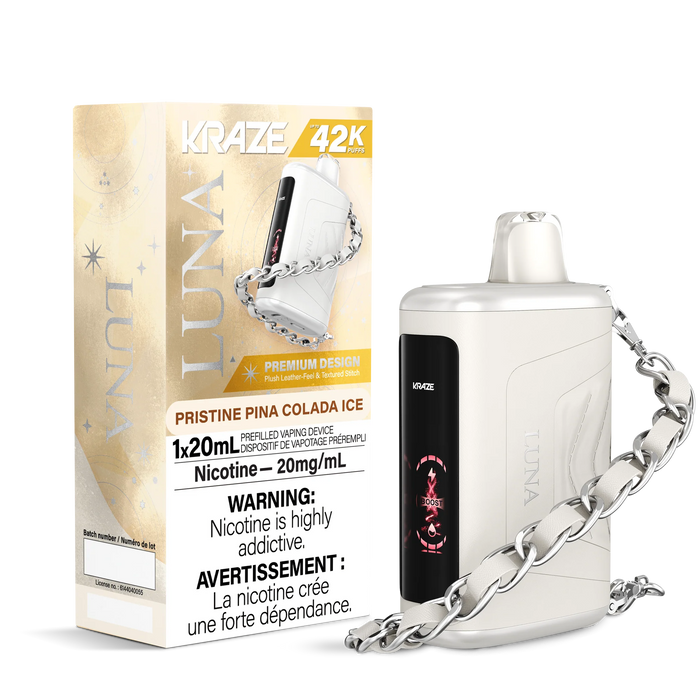 Kraze Luna Disposable - Pristine Piña Colada Ice 20mg