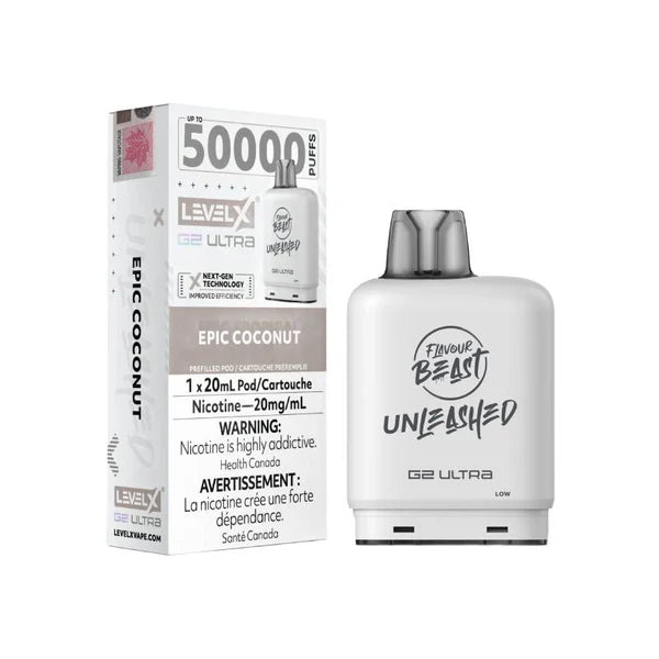 Level X Flavour Beast Unleashed G2 Ultra - Epic Coconut 20mg