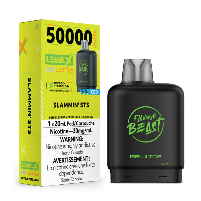 Level X Flavour Beast G2 Ultra - Slammin' STS Iced 20mg