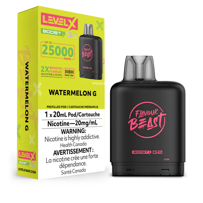 Level X Flavour Beast Boost G2 - Watermelon G 20mg