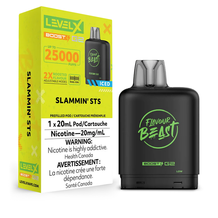 Level X Flavour Beast Boost G2 - Slammin' STS 20mg