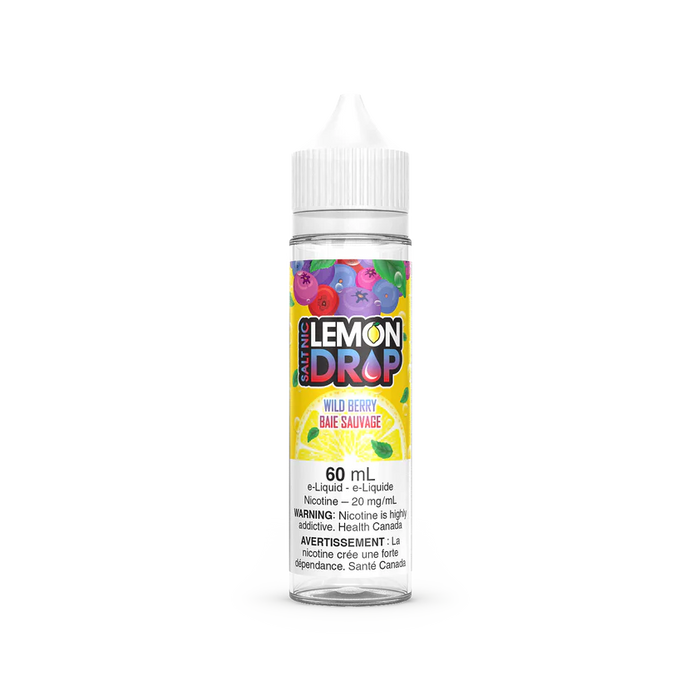 Lemon Drop Salt - Wild Berry 60ml
