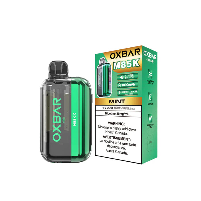 Oxbar M85K Disposable - Mint 20mg