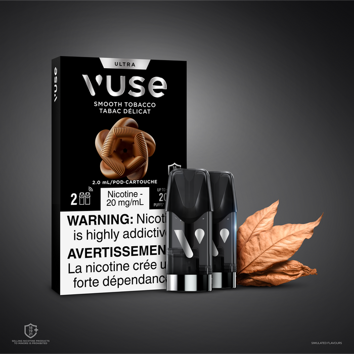 Smooth Tobacco E-Liquid - Vuse Ultra Pods