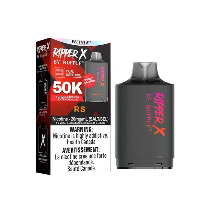 RIPPER X by RUFPUF 50K Pod - RS 20mg