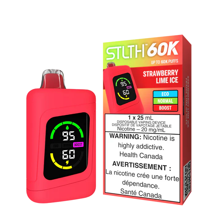 STLTH 60K Disposable - Strawberry Lime Ice 20mg
