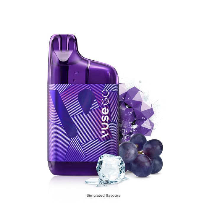 Vuse GO 5000 2.0 Disposable - Grape Ice 20mg