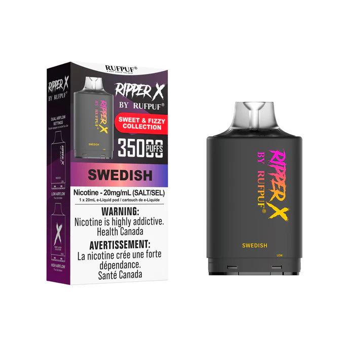 RIPPER X by RUFPUF 35K Pod - Swedish 20mg