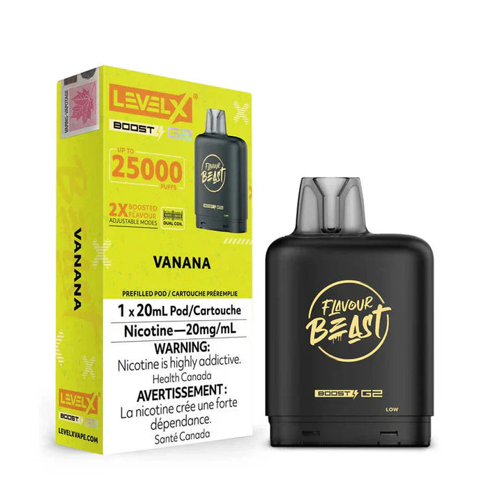 Level X Flavour Beast Boost G2 - Vanana 20mg