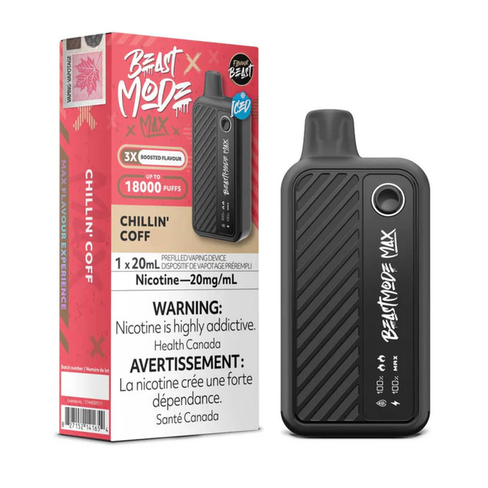 Flavour Beast Beast Mode Max 18K Disposable - Chillin' Coff. 20mg