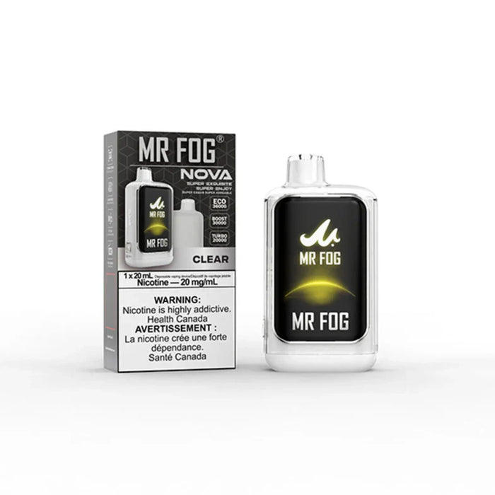 Mr. Fog Nova 36K Disposable - Clear 20mg