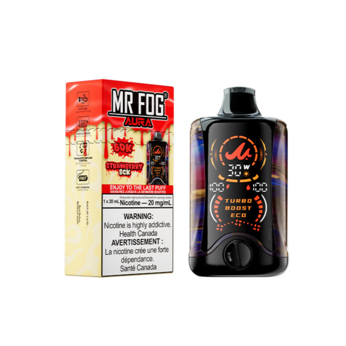 Mr. Fog Aura 60K Disposable - Strawberry SCK 20mg