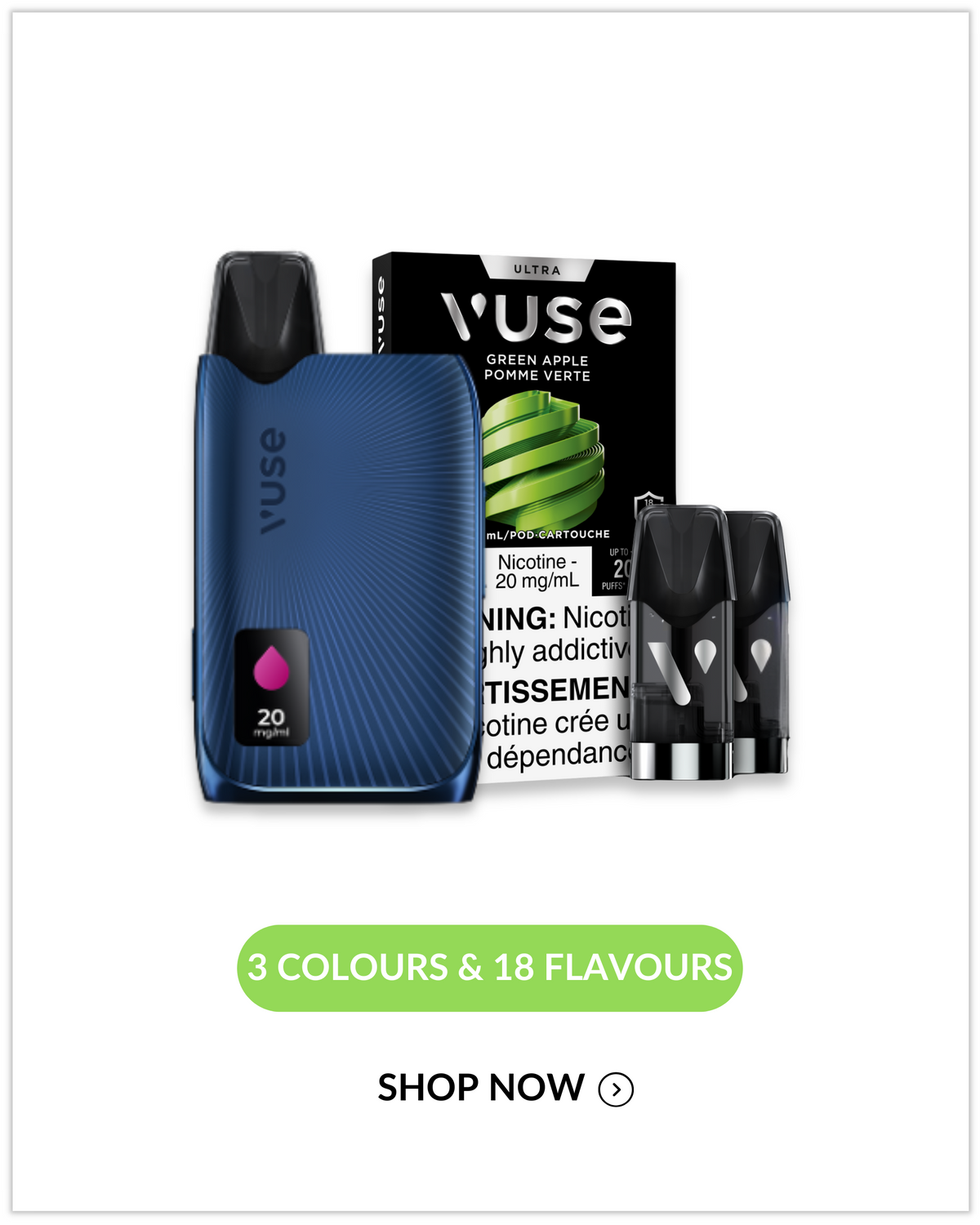 Vuse Ultra Vape Device & Systems | Fat Panda Manitoba