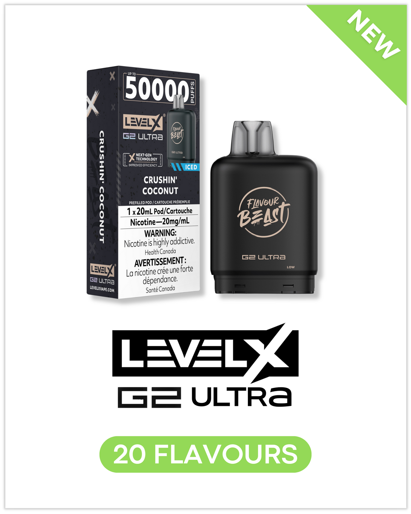 Level X Flavour Beast G2 Ultra Pods