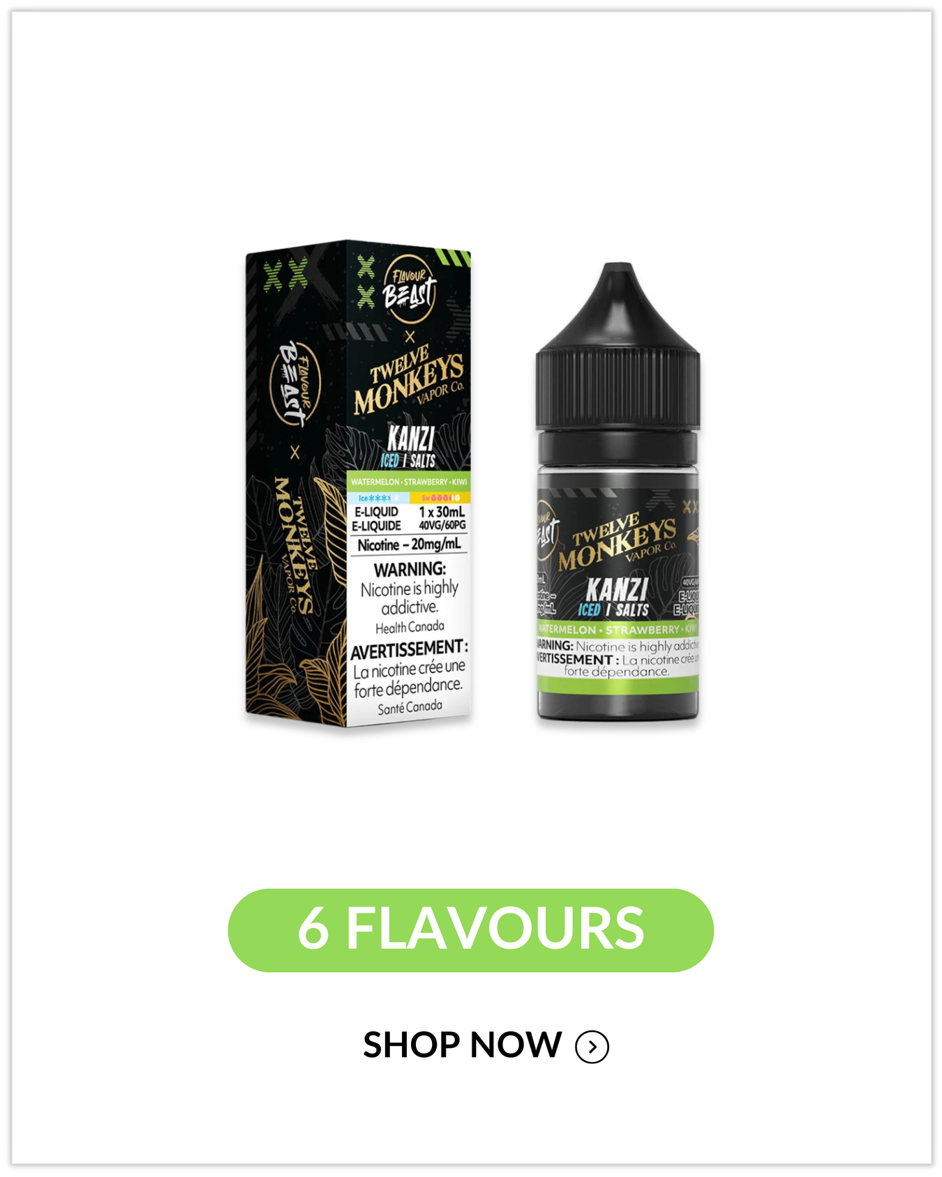 Flavour Beast x Twelve Monkeys Salt