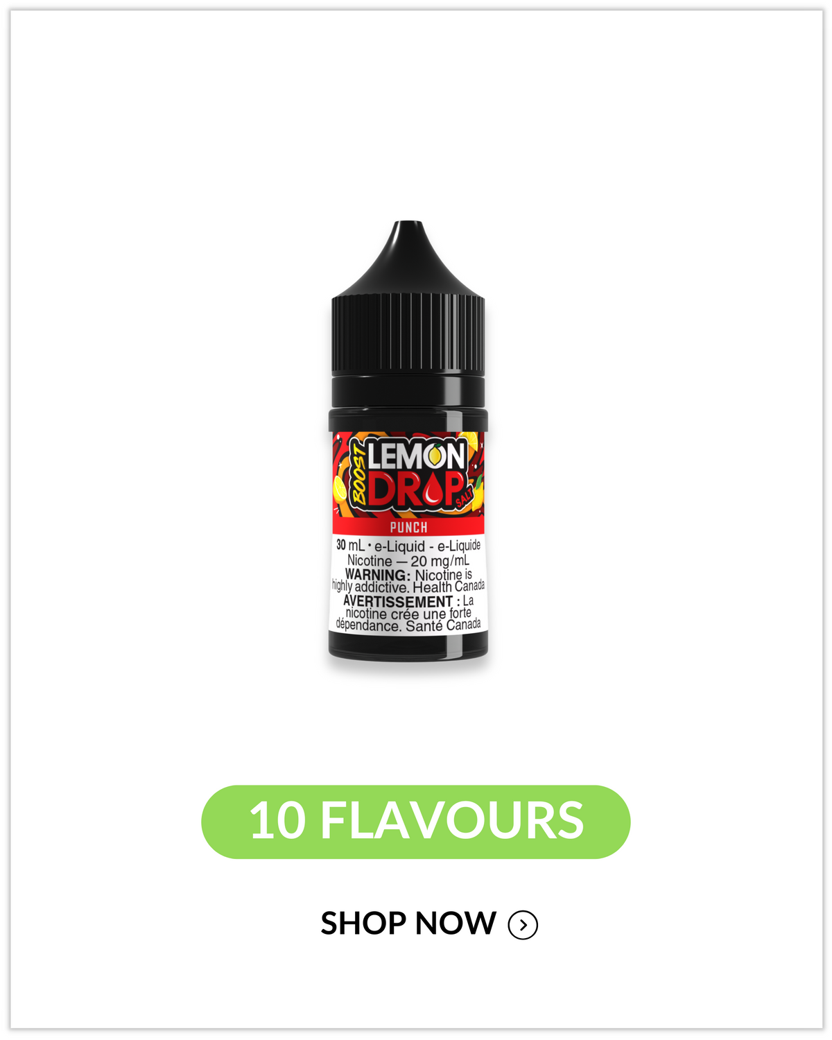 Lemon Drop Boost Salt — Fat Panda Manitoba