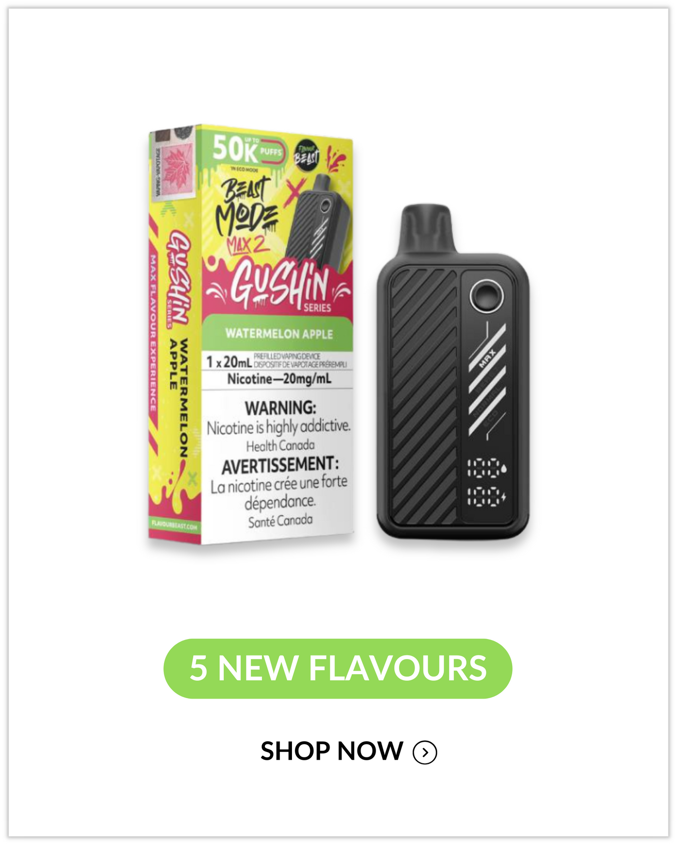 Flavour Beast Beast Mode Max 2 Gushin' Series