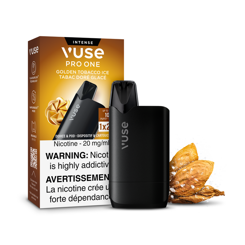 Vuse Pro One Kit - Golden Tobacco Ice 20mg