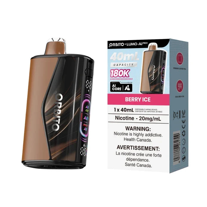 Orbito Lumo AI Pro+ 180K Disposable - Berry Ice 20mg