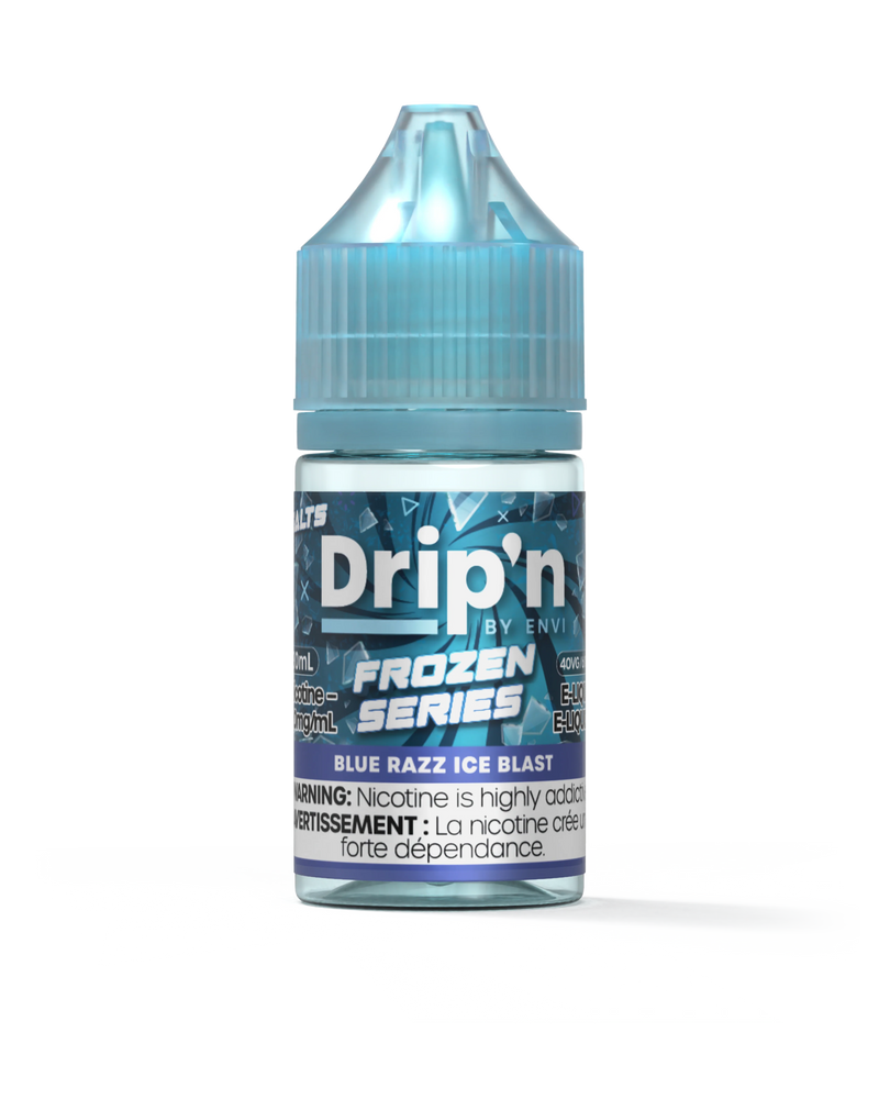Drip'n by Envi Frozen Salt - Blue Razz Ice Blast 30ml