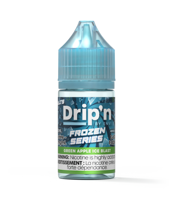 Drip'n by Envi Frozen Salt - Green Apple Ice Blast 30ml