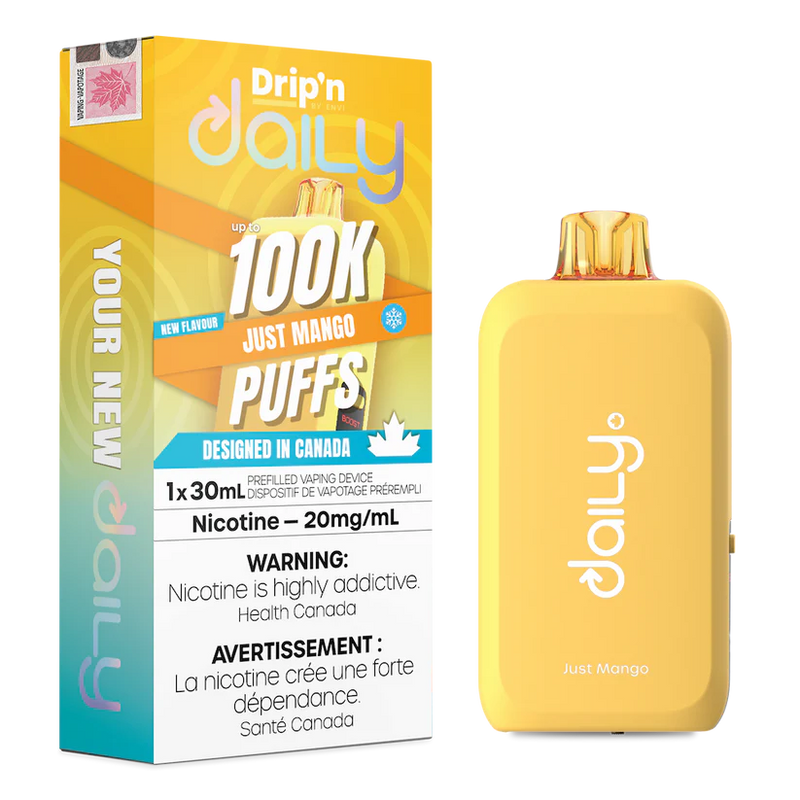 Drip'n Daily 100K Disposable - Just Mango Ice 20mg