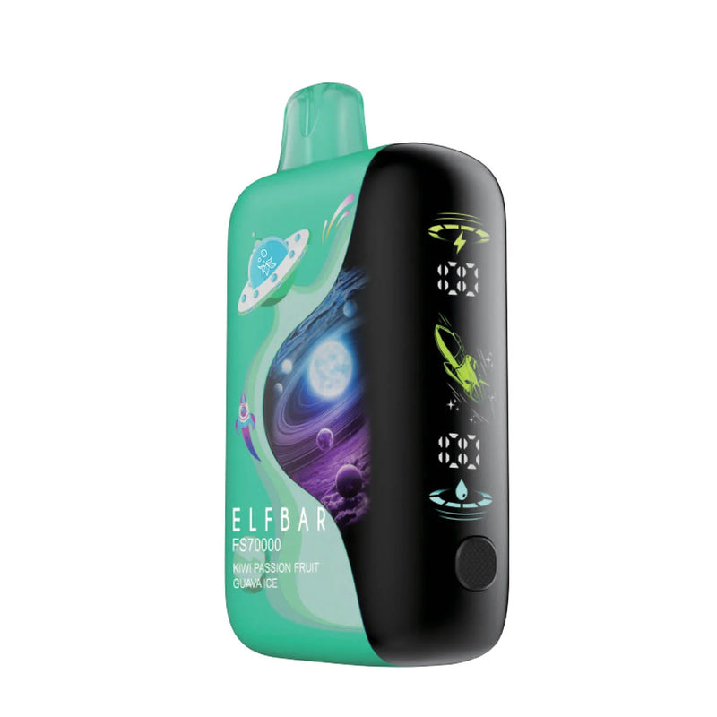 Elfbar FS70K Disposable - Kiwi Passionfruit Guava Ice 20mg