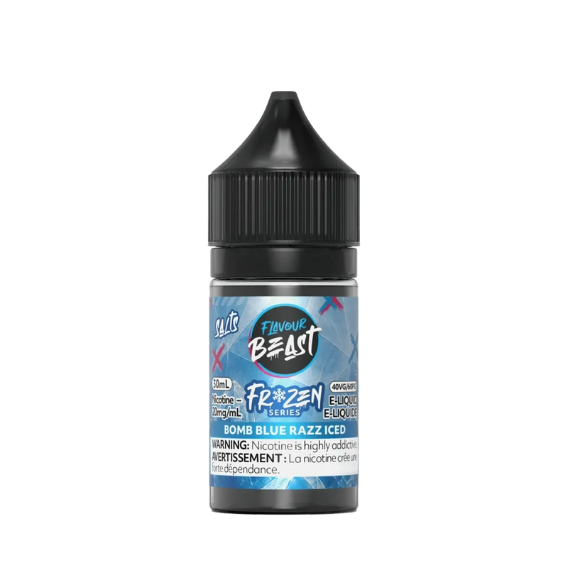 Flavour Beast Salt - Frozen Bomb Blue Razz Iced 30ml