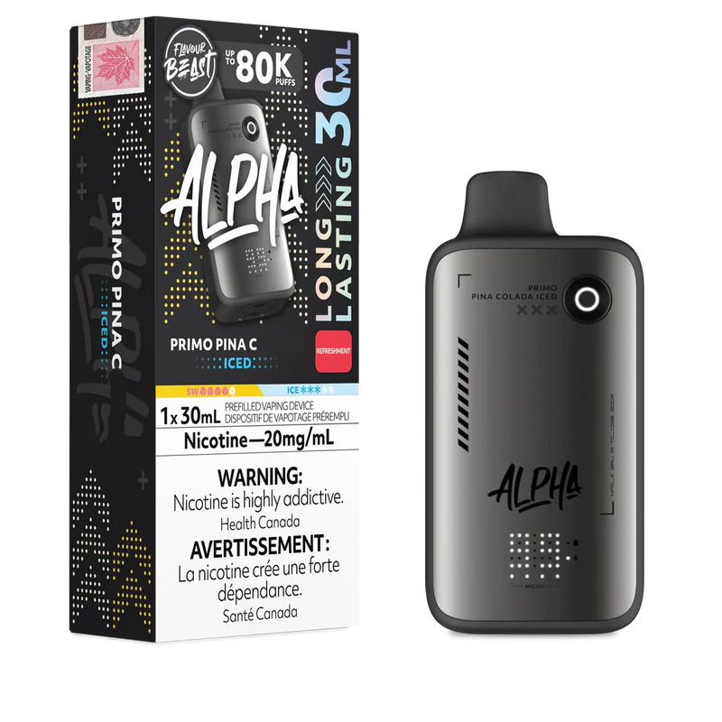 Flavour Beast Alpha 80K Disposable  - Primo Piña C. Iced 20mg