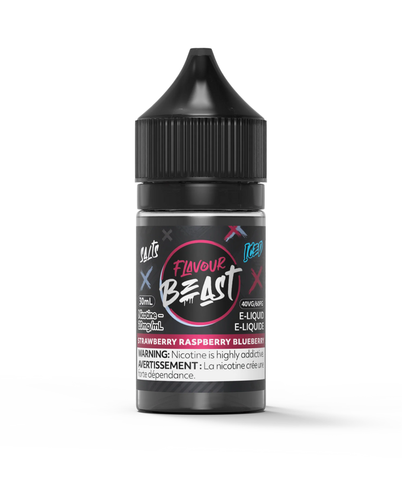 Flavour Beast Salt - Strawberry Raspberry Blueberry Iced 30ml