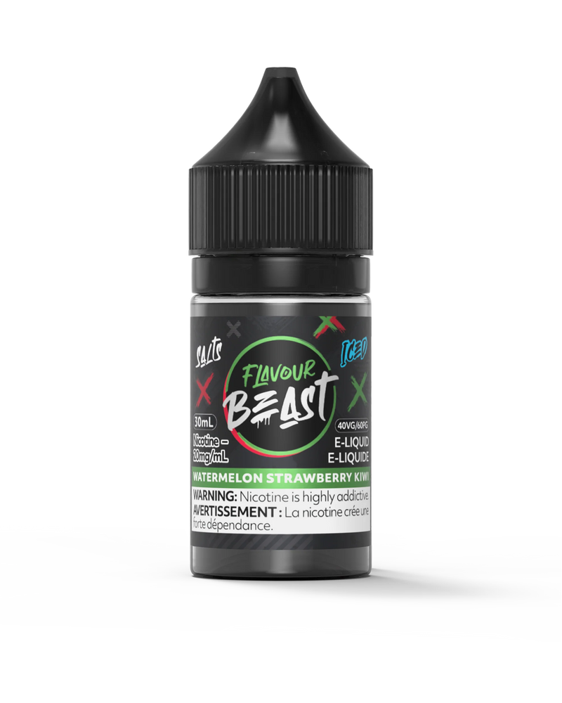 Flavour Beast Salt - Watermelon Strawberry Kiwi Iced 30ml