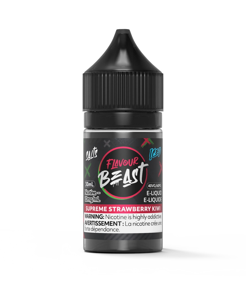 Flavour Beast Salt - Supreme Strawberry Kiwi Iced 30ml