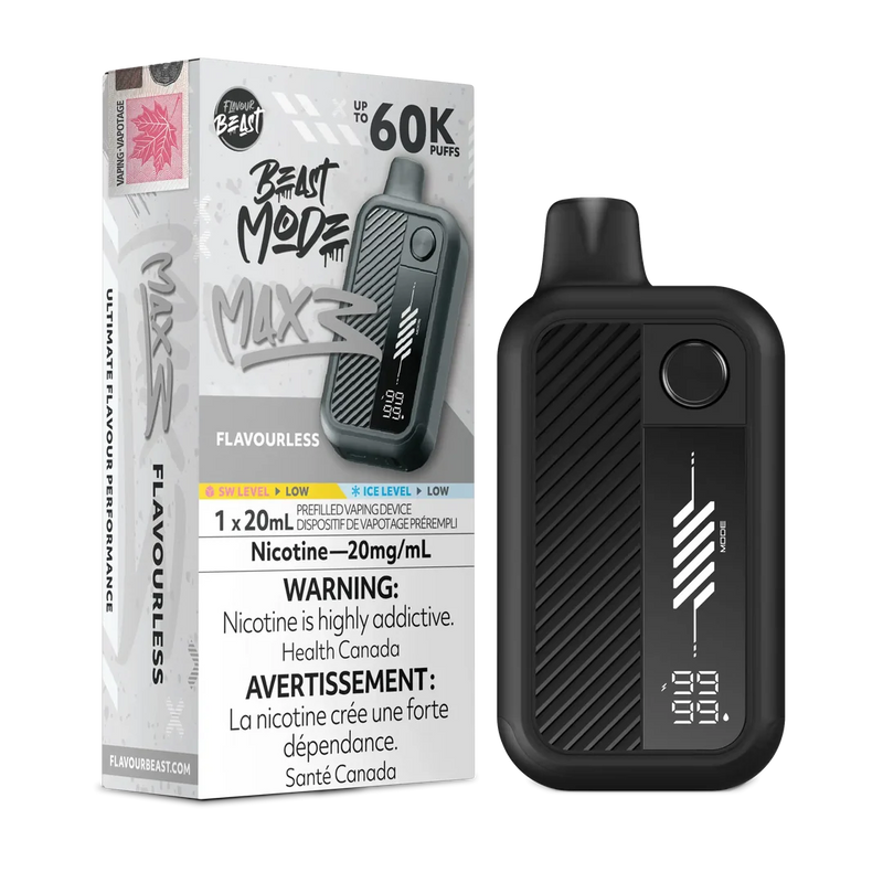 Flavour Beast Beast Mode Max 3 Disposable - Flavourless 20mg