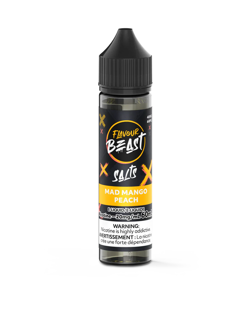Flavour Beast Salt - Mad Mango Peach 60ml