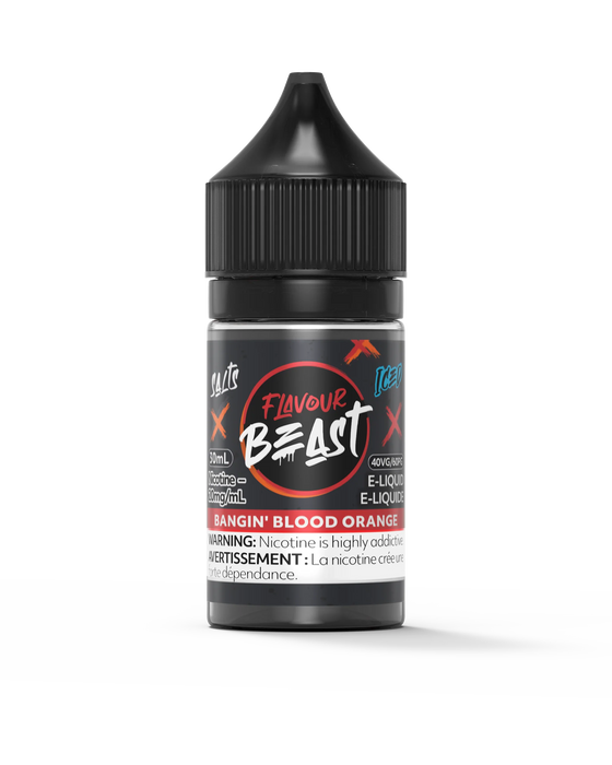 Flavour Beast Salt - Bangin' Blood Orange Iced 30ml
