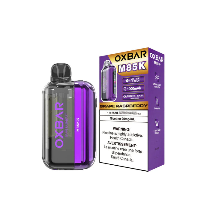 Oxbar M85K Disposable - Grape Raspberry 20mg