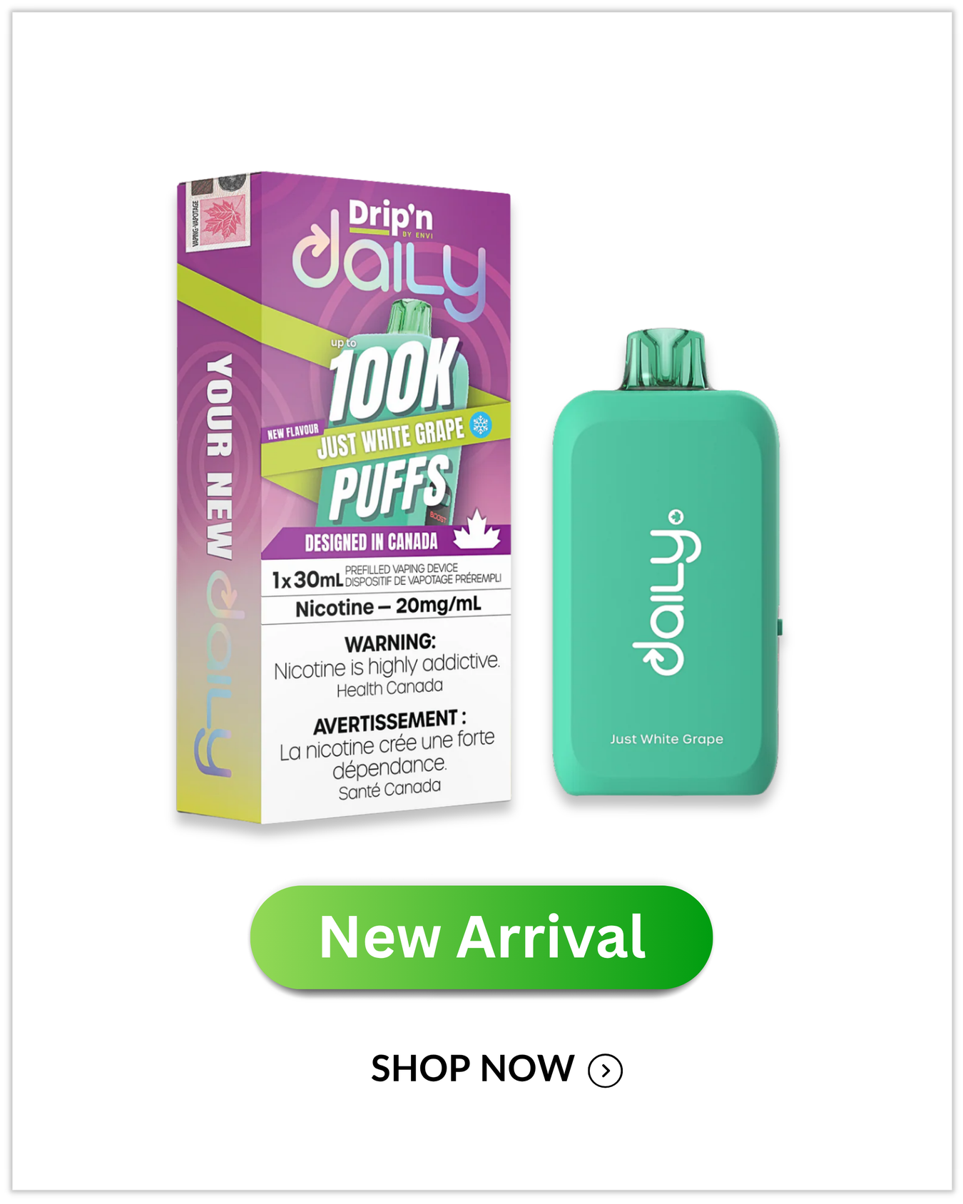 Drip'n Daily 100K Disposables
