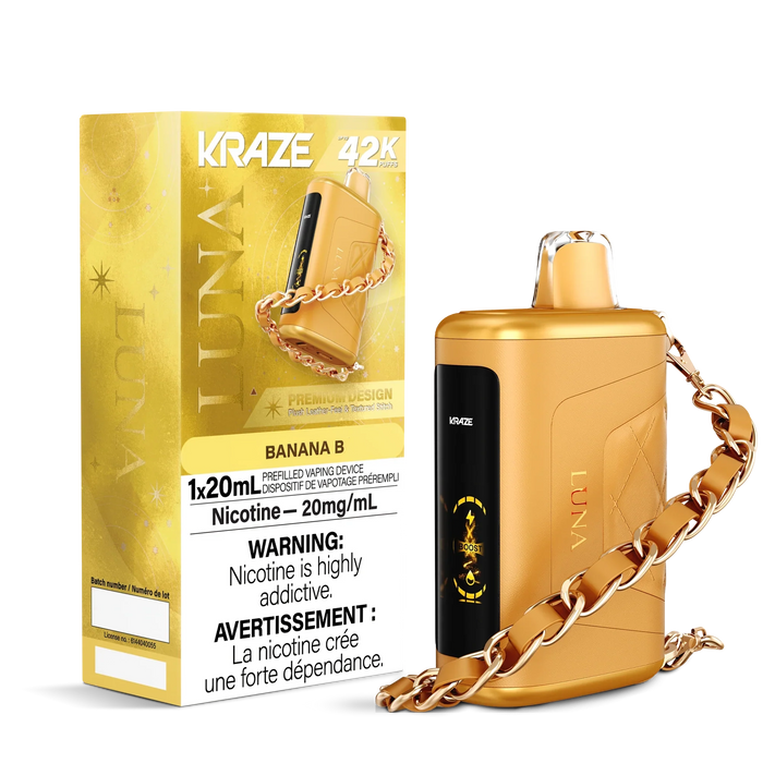 Kraze Luna Disposable - Banana B. 20mg