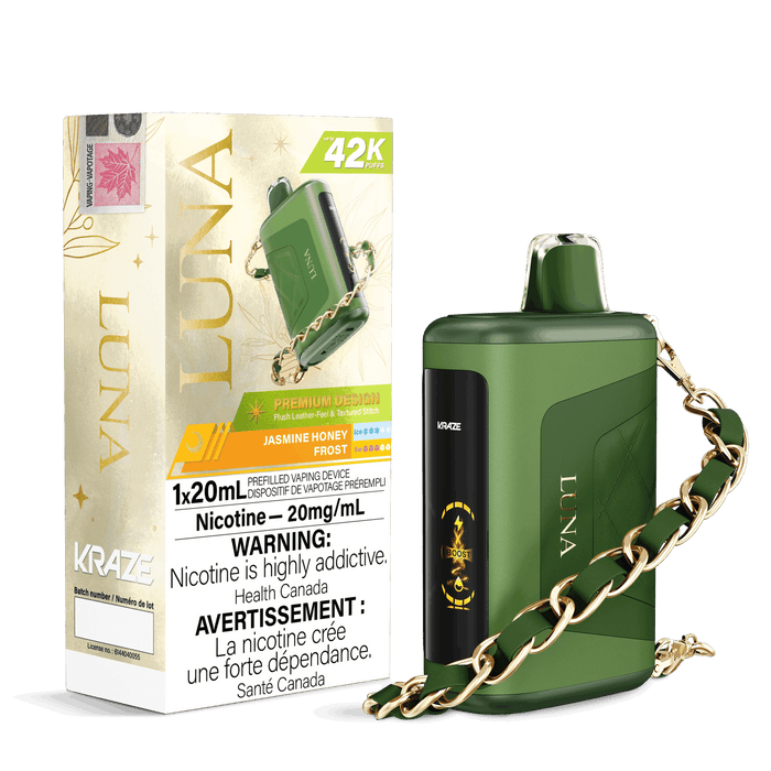 Kraze Luna Disposable - Jasmine Honey Frost 20mg