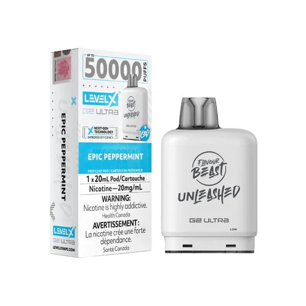 Level X Flavour Beast Unleashed G2 Ultra - Epic Peppermint 20mg
