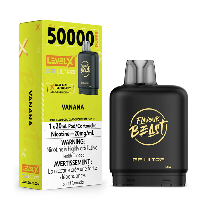 Level X Flavour Beast G2 Ultra - Vanana 20mg
