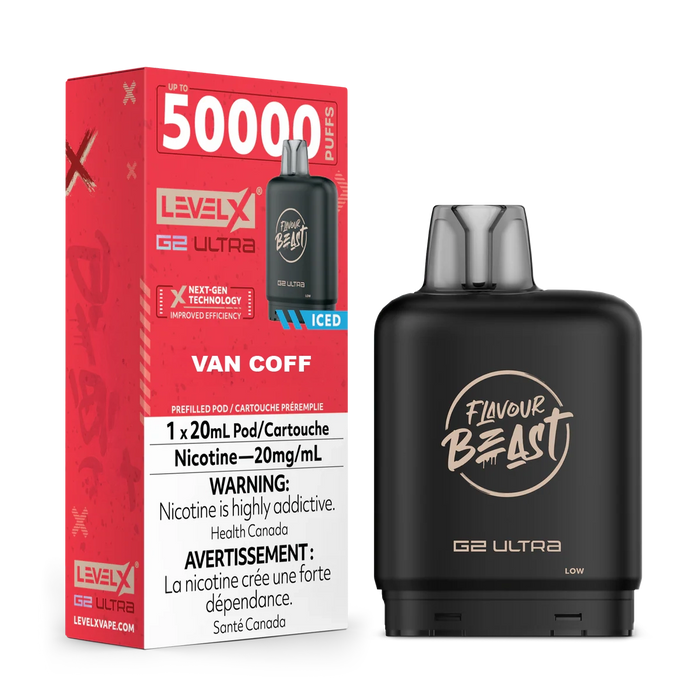Level X Flavour Beast G2 Ultra - Van Coff Iced 20mg
