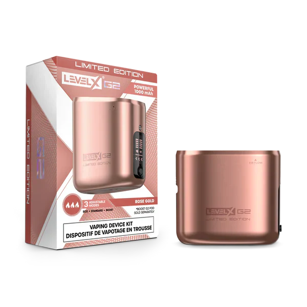 *Limited Edition* Level X Boost G2 Device Rose Gold