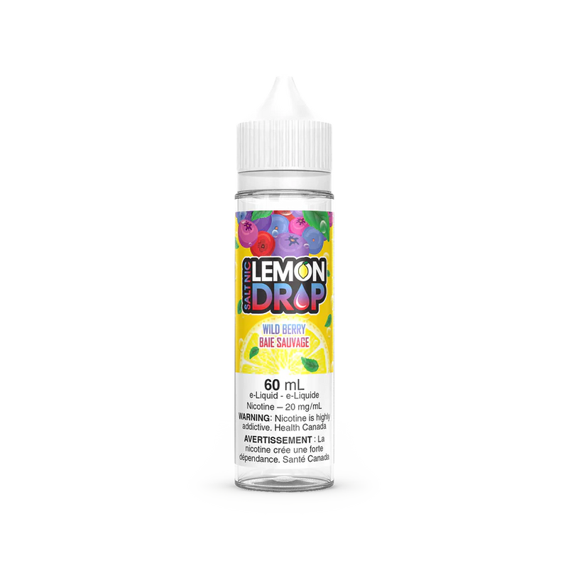 Lemon Drop Salt - Wild Berry 60ml