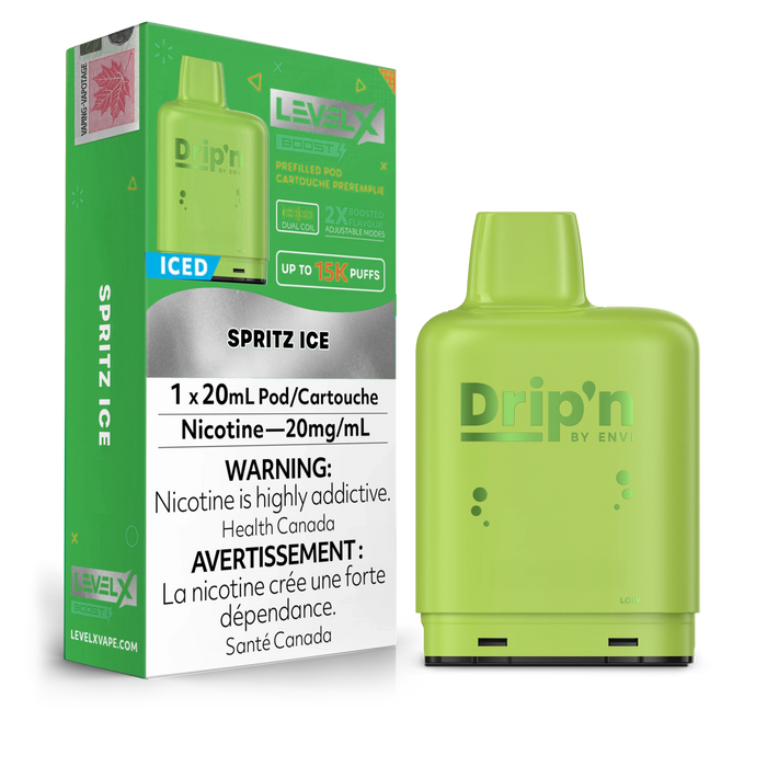 Level X Drip'n Boost Pod - Spritz Ice 20mg